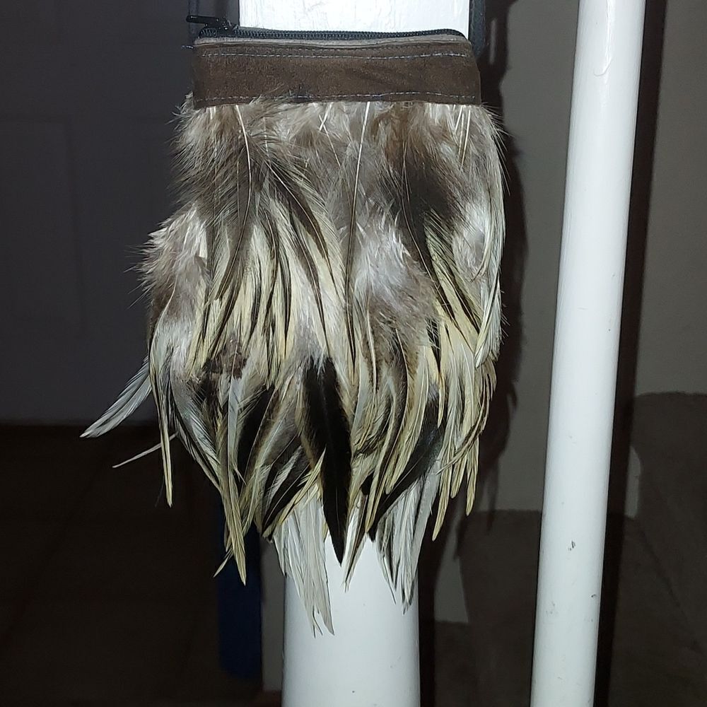 Feathered Coin purse